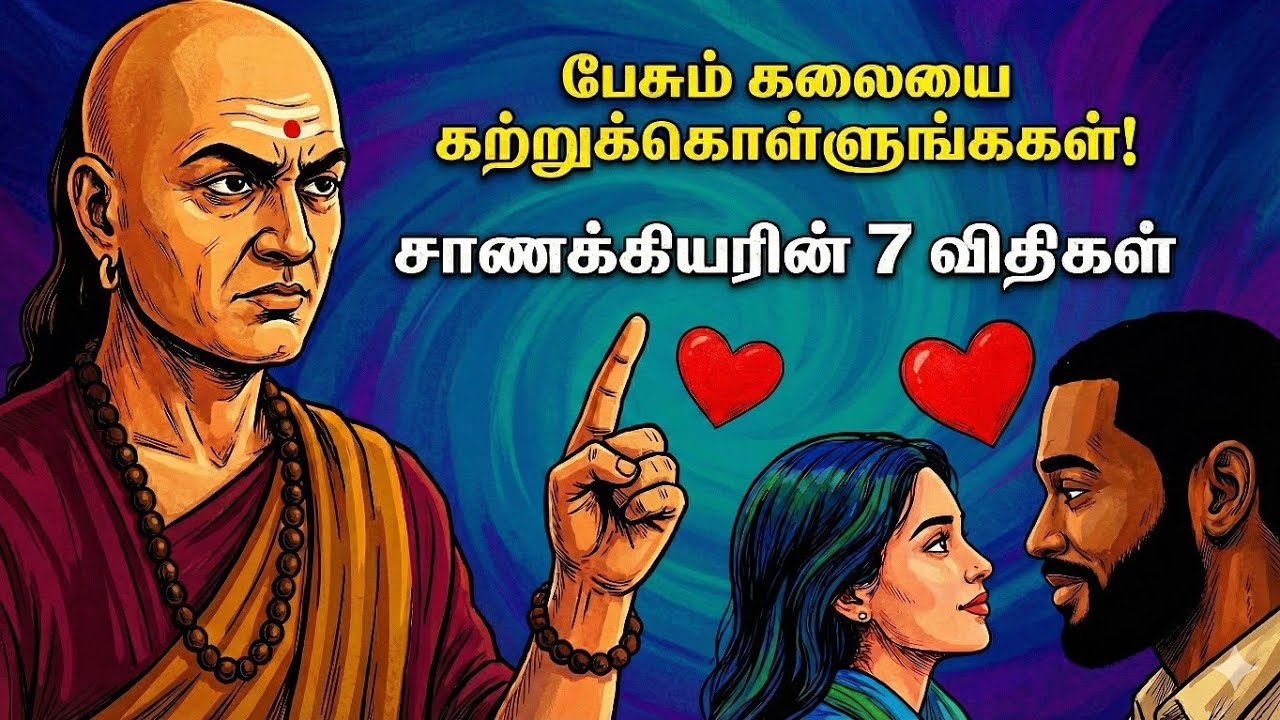 🗣️ பேசும் கலையை கற்றுக்கொள்ளுங்கள்! சாணக்கியரின் 7 விதிகள் ⚠️How to Speak to Anyone in Tamil💥