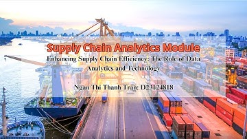 Supply Chain Analytics
