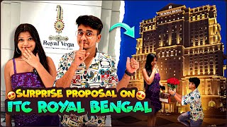 আমাদের ভালোবাসার 3 বছর পূরণ ❤️| Surprise proposal on ITC Royal Bengal 😍