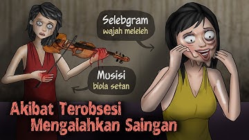 Persaingan Wanita2 Ambis, Saingannya harus kalah! | Kompilasi Kartun Andyriplay #HORORMISTERI