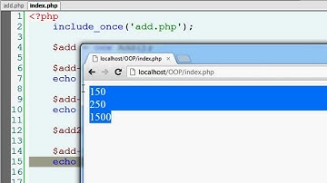 Object Oriented Programming Basics: PHP