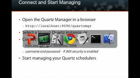 Quartz Manager Screencast by Mike Allen, Vice President of Product Management at Terracotta