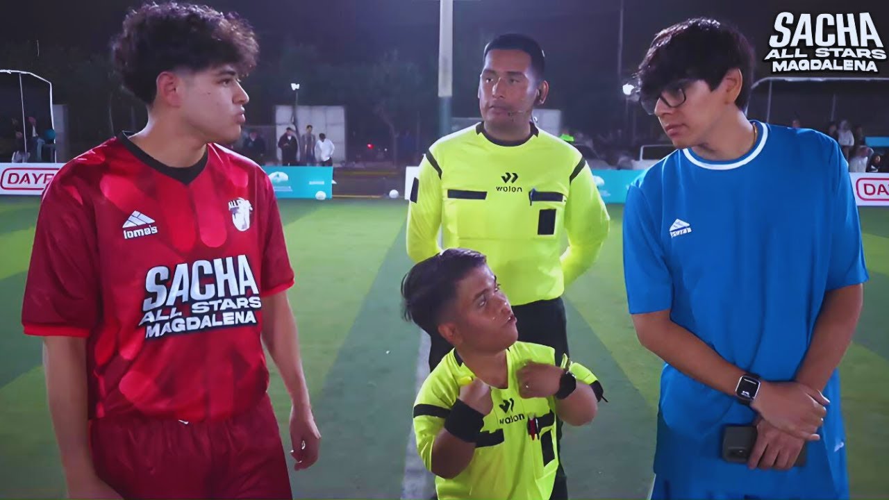 SACHA VS DARICK / MINI ARBITRO / PURO SHOWWWW #sacha #darick #glogloking