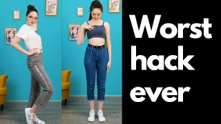 5 minute craft worst fashion hack ?