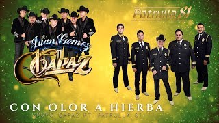 Video-Miniaturansicht von „Con olor a hierba - Grupo Capaz ft. Patrulla 81 (Video Lyric Oficial)“