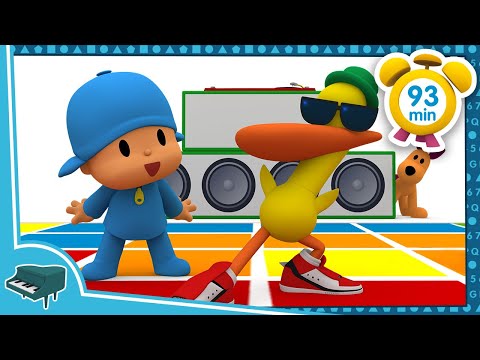 🕺 POCOYO in ENGLISH - Dance With Me [93 min] | Full Episodes | VIDEOS and CARTOONS for KIDS