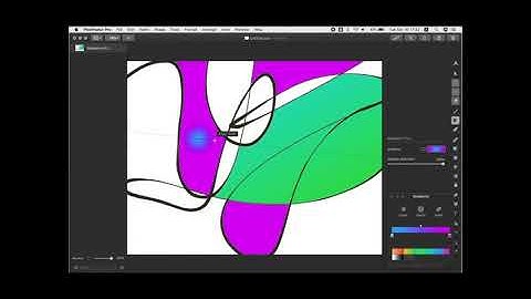 Pixelmator tutorial on Using Quick Selection Tool with Gradients
