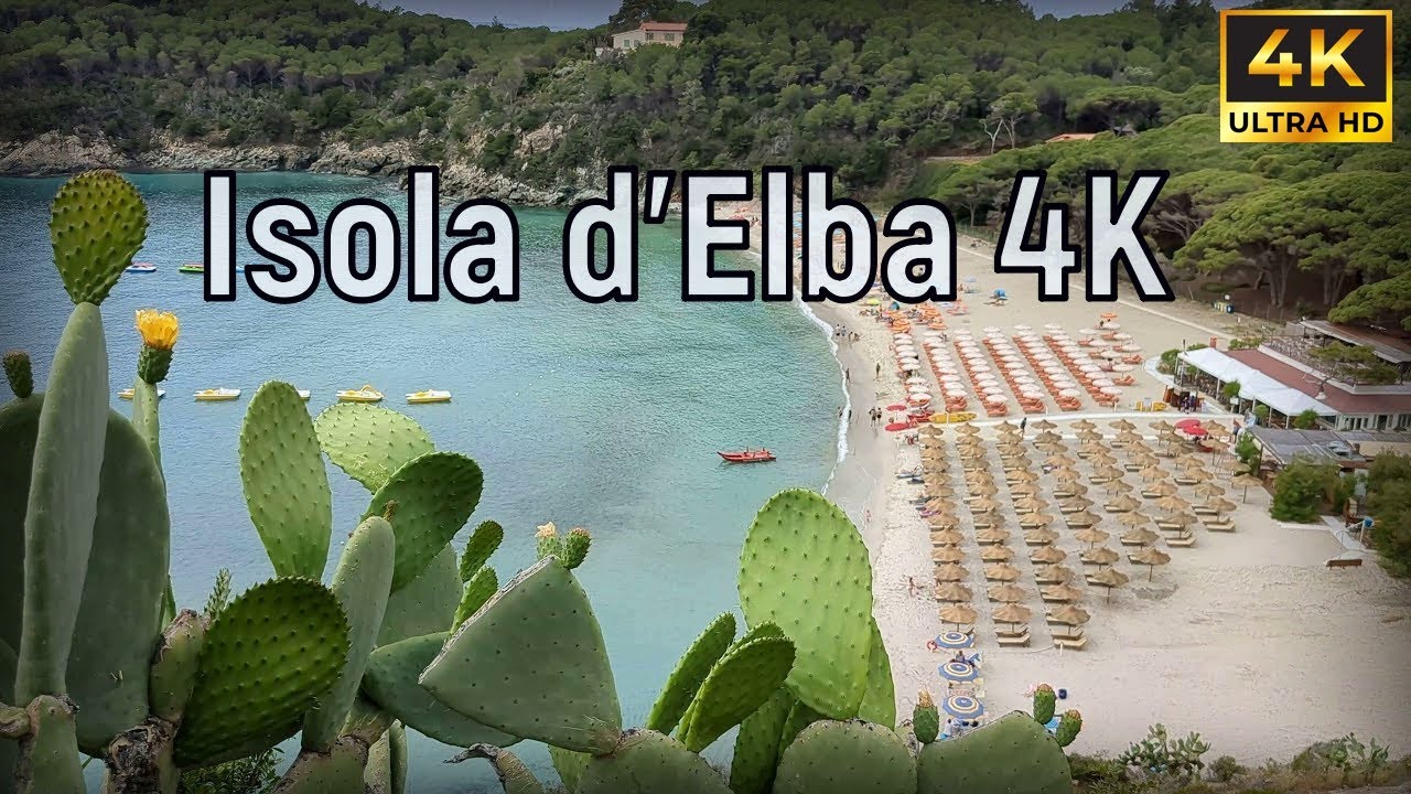 Isola d'Elba 4K: spiagge di Cavoli, Fetovaia, Biodola e borghi di Capoliveri, Rio Marina e Marciana