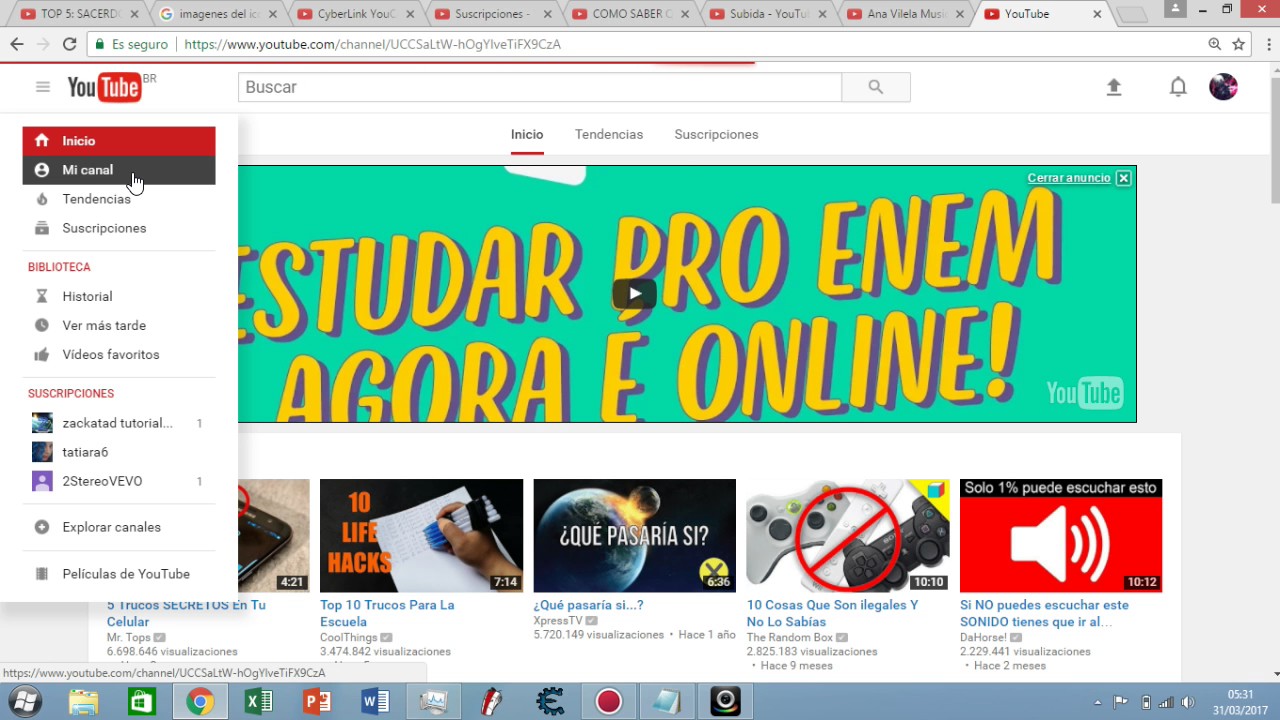 Como Saber Quien Se Suscribe A Mi Canal