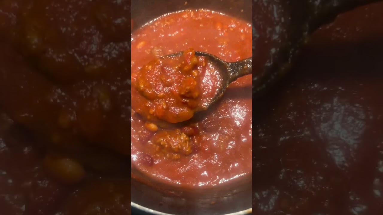 Homemade chili chili cheese dogs ￼￼