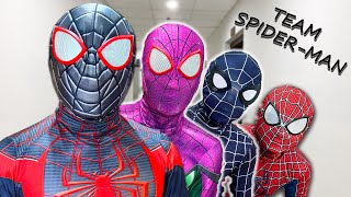 TEAM SPIDER-MAN Nerf War vs BAD GUY TEAM ( ALL Aciton Story POV ) || SEASON 2 - SPLife TV