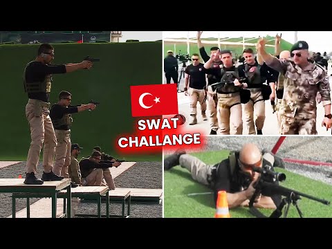 Türk Keskin Nişancıları Şov Yaptı! Bozkurt Selamı Verdiler | Swat Challenge 2024 Tamamı