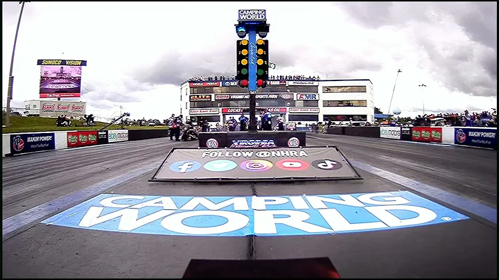 John Toth, Top Fuel Harley, Qualifying Rnd  3 Virg...