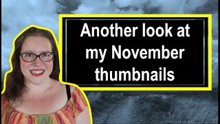 A closer look at my thumbnails and old travel pics