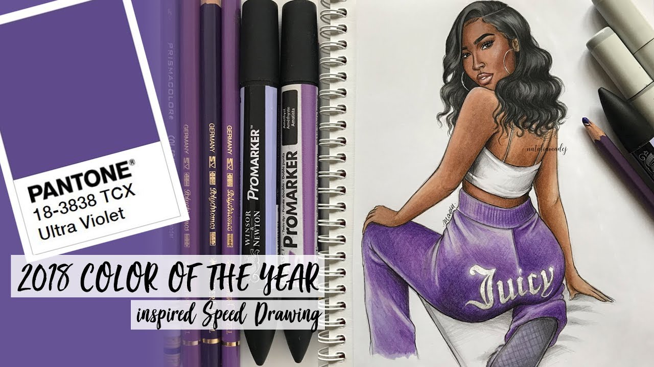 2018 COLOR OF THE YEAR: Inspired Speed Drawing