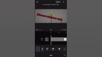 How to Remove the Black Lines on your video in Capcut!