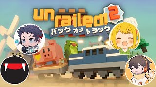 公式にスナとりむつフルで線路が引ける！！(Unrailed 2:バック・オン・トラック)