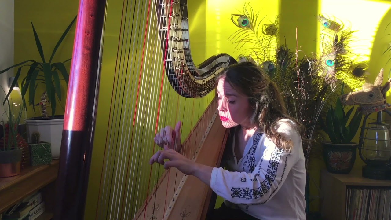 Ólafur Arnalds - Saman. Harp cover by Tamara Young