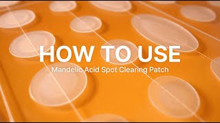 How To Use Patch By Wishtrend Mandelic Acid Spot Clearing Patch