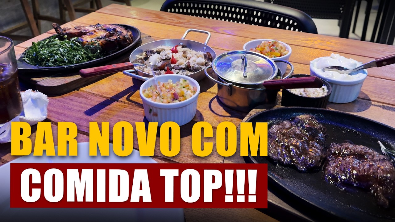 Comida boa + clima top! Conhecemos o Bar do Ryco 🍔🍺 ‹ Dois Olhares ›