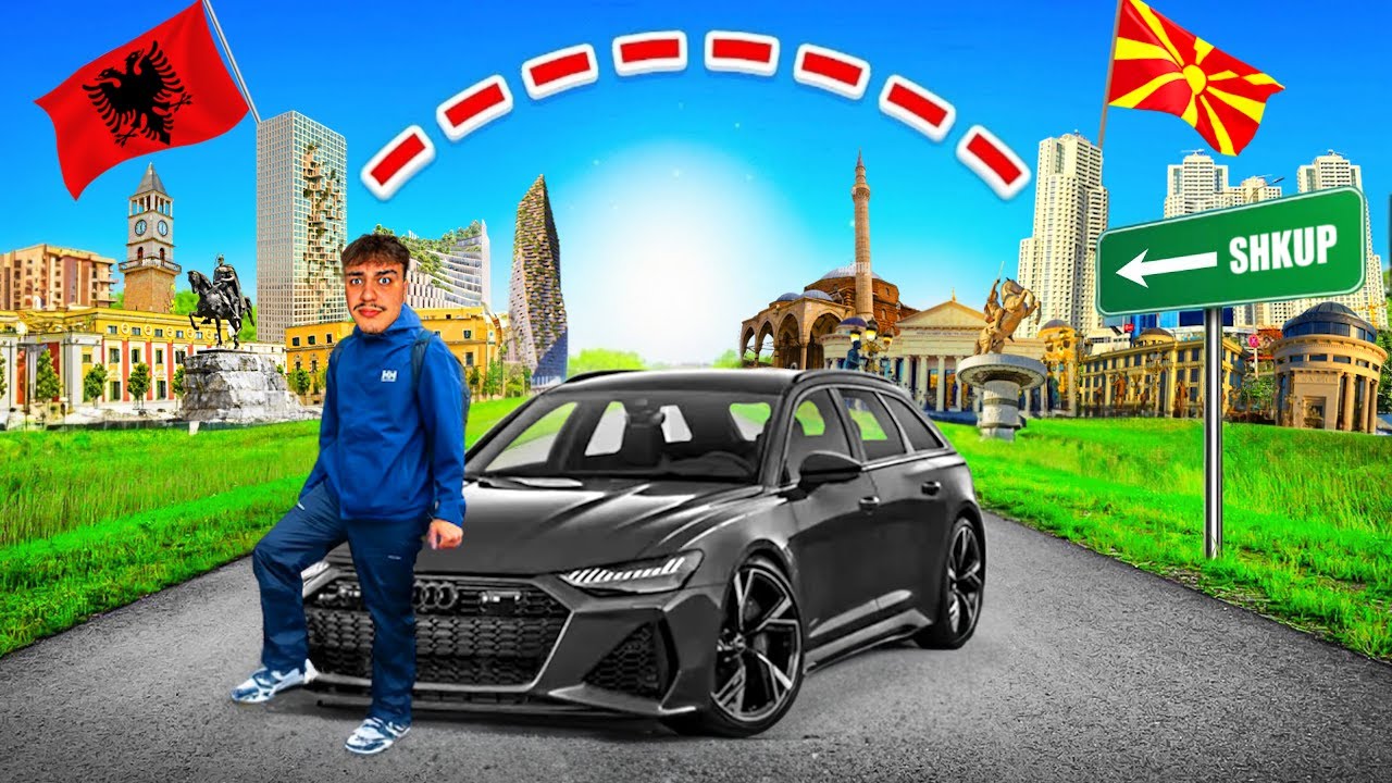 UDHËTIMI NGA TIRANA NË SHKUP !! EURO TRUCK SIMULATOR 2 SHQIP