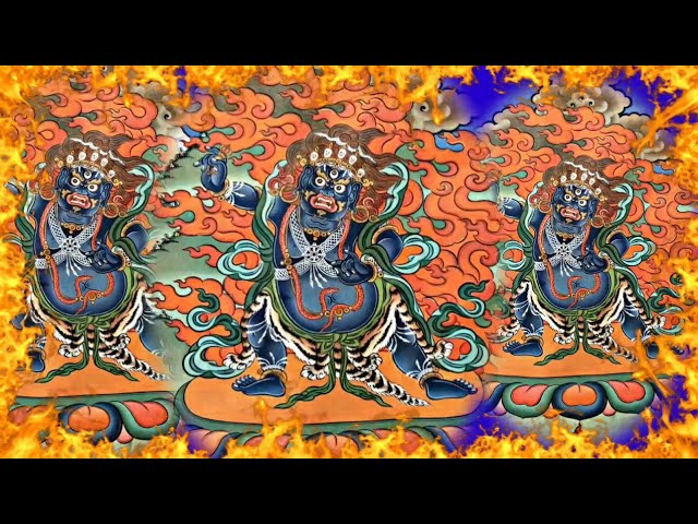 ☸Om -Vajrapani Mantra Meditation (Powerful Buddhist Mantra)|Destroy All The Negative Energy - Mantra class=