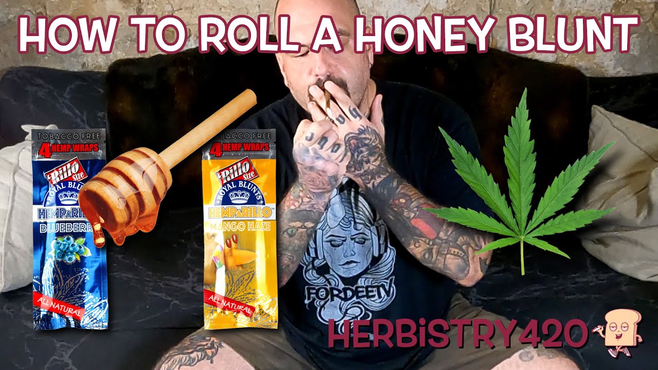 How-To Roll A Honey Blunt | Easy Method | Herbistry420