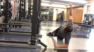 Side Plank with Cable Reverse Fly