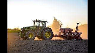 Agroenergo MD- Sowing corn/ Setí kukuřice 2019- John Deere 7930 & Kverneland Accord optima 8 screenshot 3