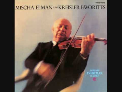 Mischa Elman Plays Fritz Kreisler: "Rondino On A Theme Of Beethoven"