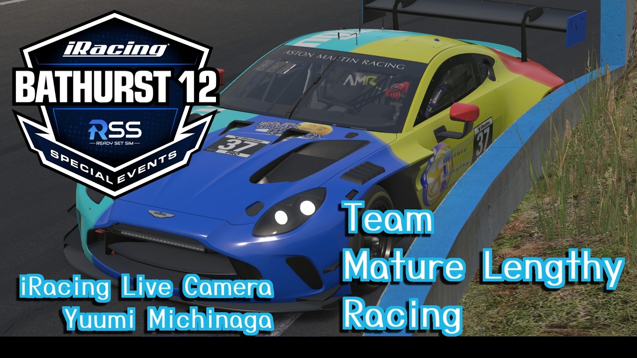 【iRacing】[Mature Lengthy Racing] Race to BATHURST 12 2/2【Live Yuumi ...
