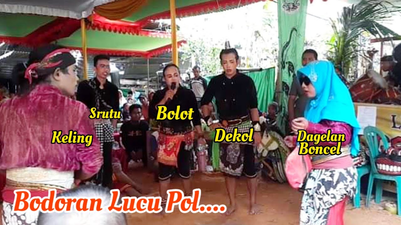 Bodoran bolot,keling,dekol,dagelan boncel,srutu//ebeg sekar budoyo group//sidomulyo//part 1
