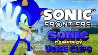 All Sonic Voice Clips • Sonic Frontiers • Gameplay Voice Lines 2022 (Roger Craig Smith)