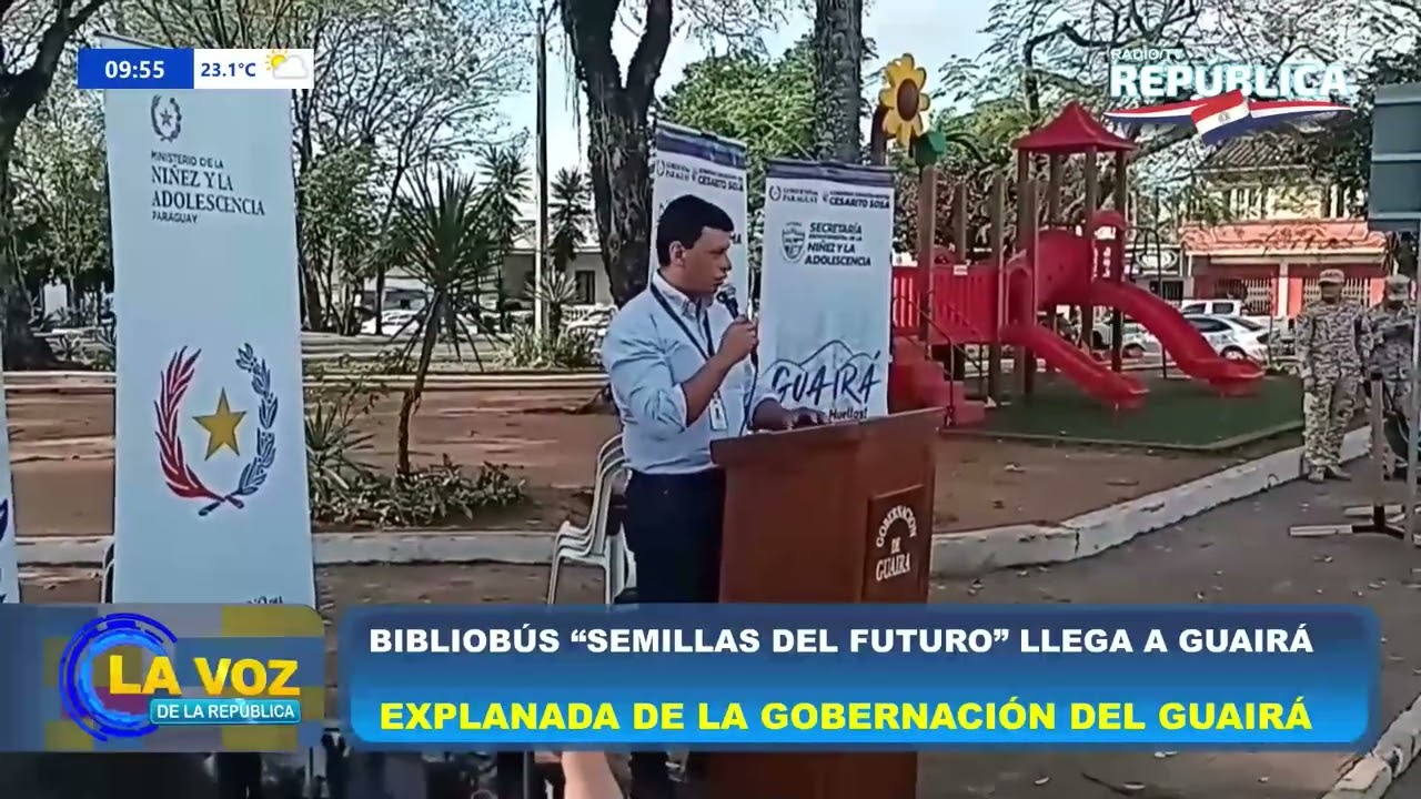 GOBERNACIÓN RECIBE EN DONACIÓN BIBLIOBÚS PARA LA PRIMERA INFANCIA
