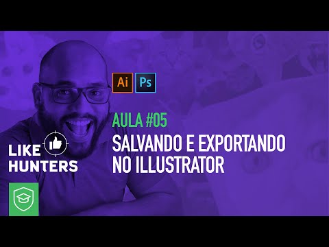 Salvando e Exportando no Illustrator | HubX
