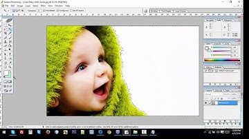 How To Change Background Color using magic wand tools in Photoshop