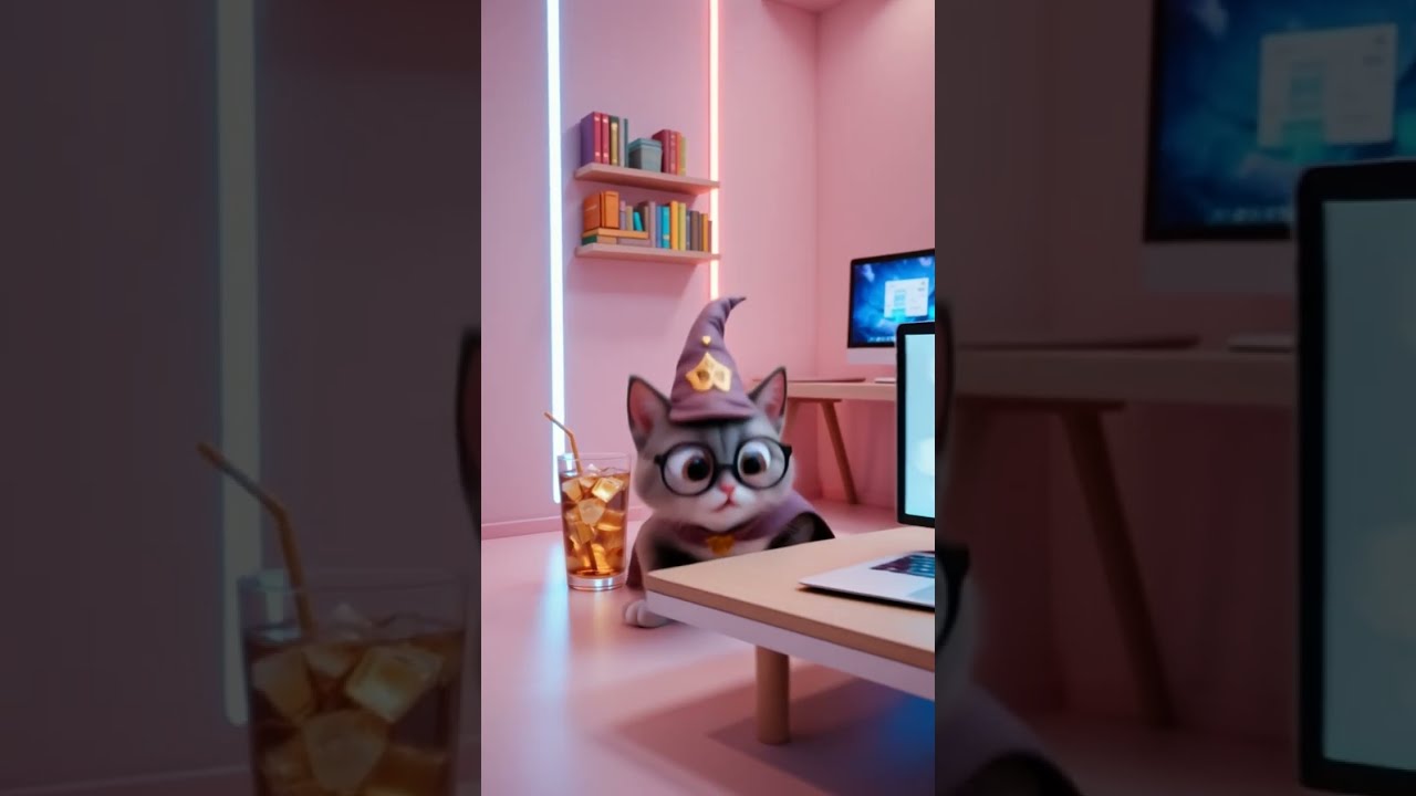 The Wizard Cat's Pink Pad