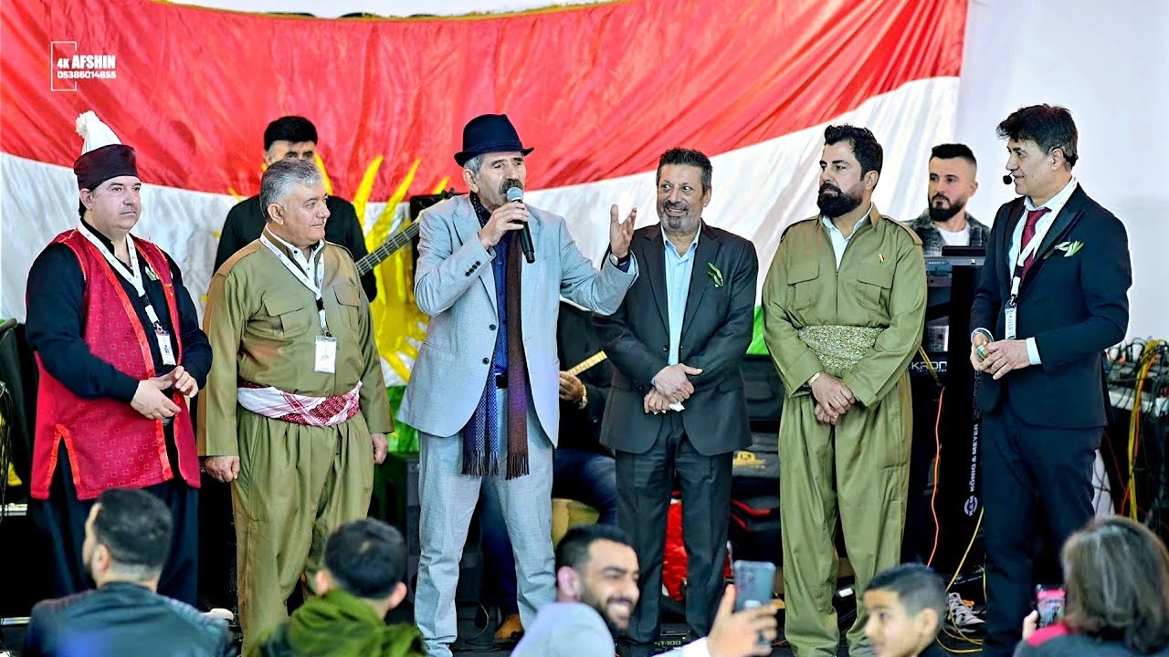 اضخم حفلة الفنانين في هولندا (٧٥ فنان) prat 2 كومالا زوزان مع شركة هيفندار #4kafshin