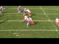 Kirk Gibson gets a tremendous block en route to 97-yard INT return for TD