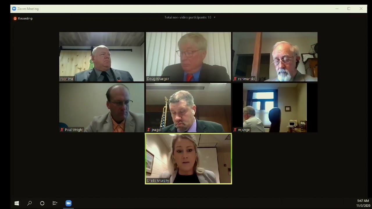 McLeod County Board Meeting November 3rd, 2020 YouTube