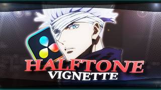 AMV Halftone Vignette | Davinci Resolve