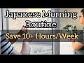 Tensionless 5 Japanese Morning Routine Habits For Busy Working Moms