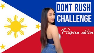 DONT RUSH CHALLENGE - UK FILIPINA EDITION 🇵🇭🇵🇭