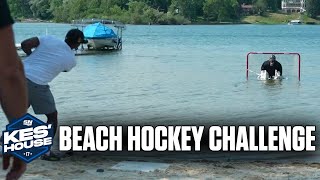 Beach Hockey Challenge! w/ Anson Carter, Colby Armstrong & Brad Rempel | Kes' House