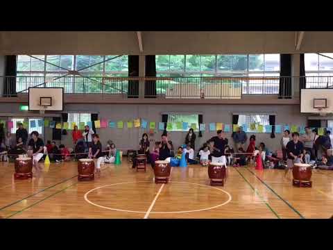 OWD和太鼓 山彦 2017.10.21 大楠幼稚園運動会