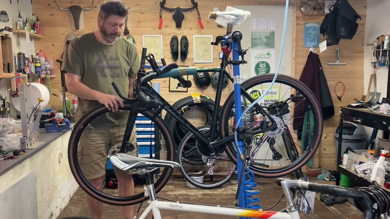 Montage Thompson R 9500 Gravel