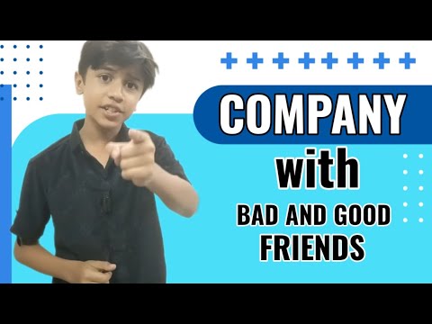 company with good and bad friends | #zainwithdad | #goodandbad