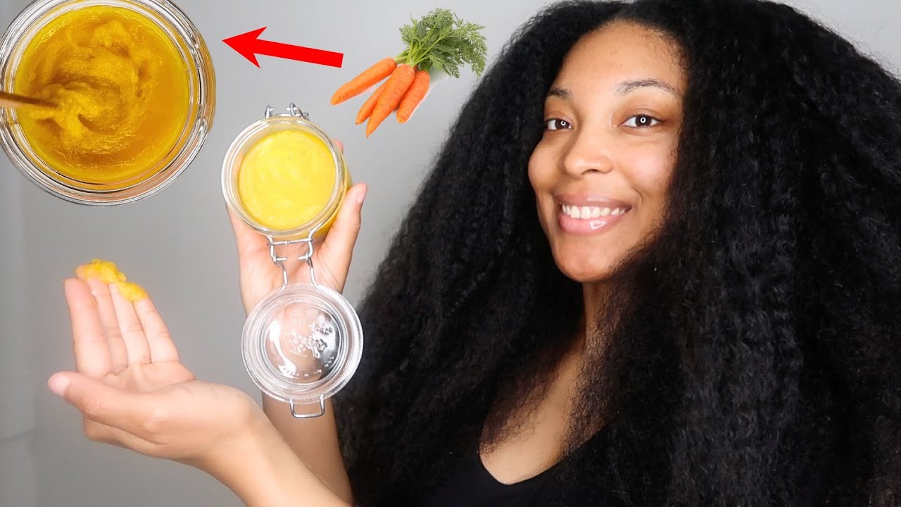 MAKE CARROT BALM FOR HAIR GROWTH l CARROT OIL RECIPE FOR HAIR GROWTH