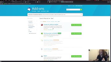 Configuring Thunderbird for CalDAV and CarDAV (nextcloud) tutorial