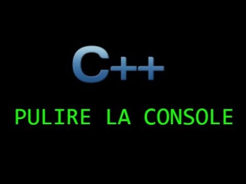 C++ Tutorial - Lesson 14 - Clearing the Console